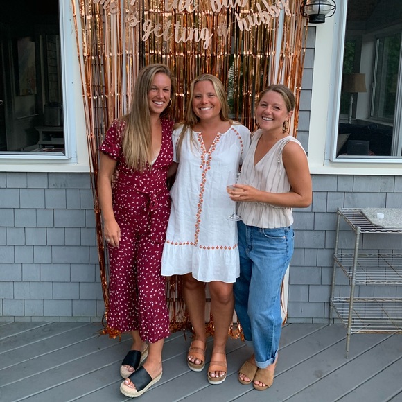 Madewell Embroidered Linen-Blend Raglan Ruffle Mini Dress - Picture 5 of 5